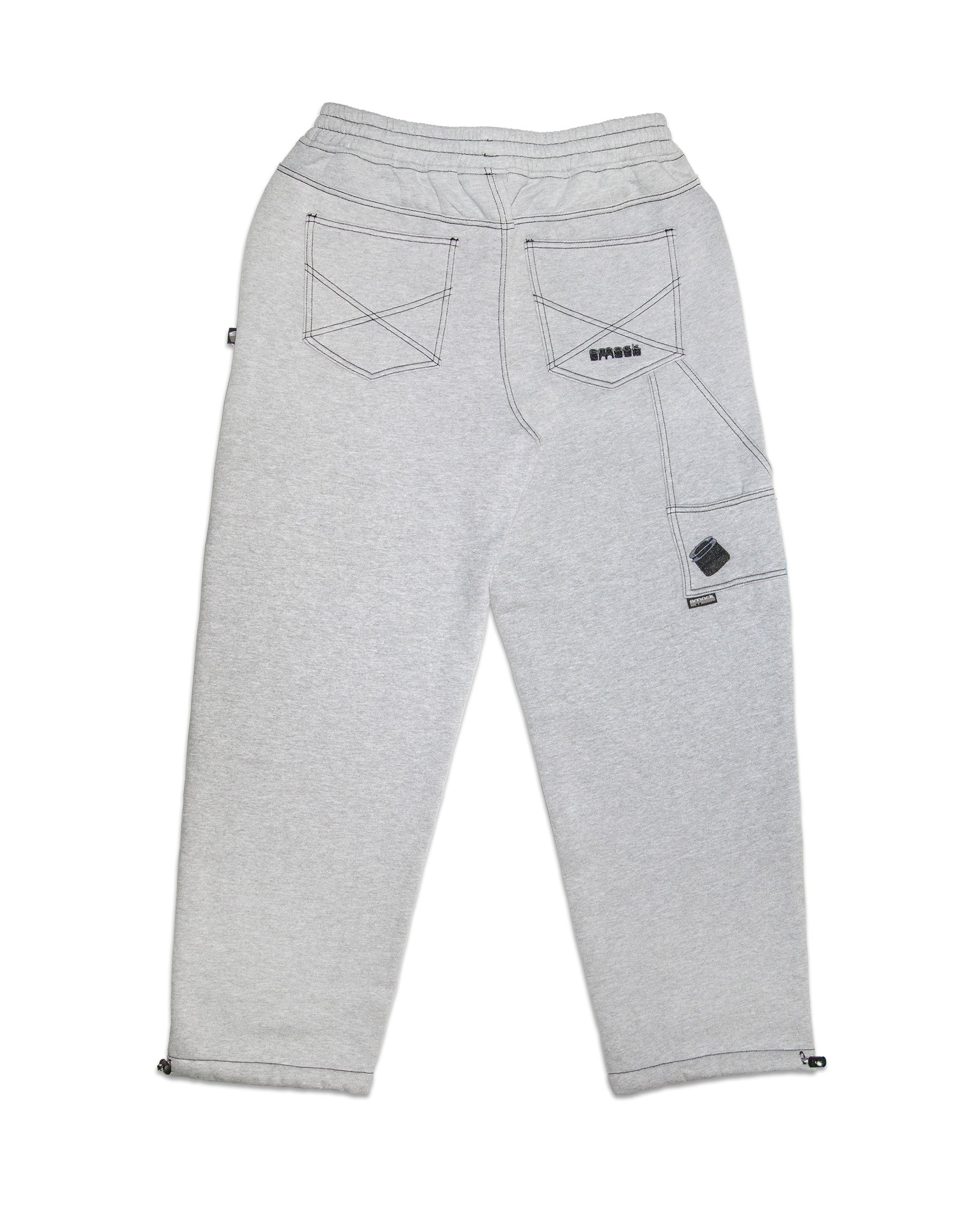 baggy sweatpants - grey