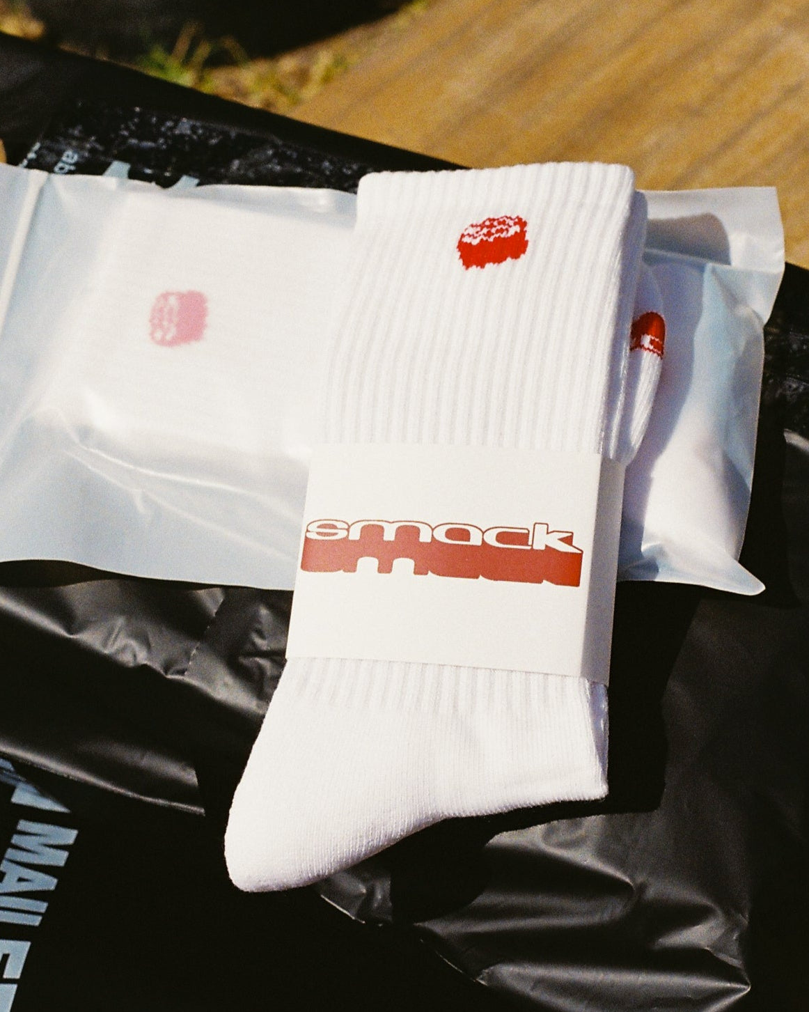 socks - red - two pack