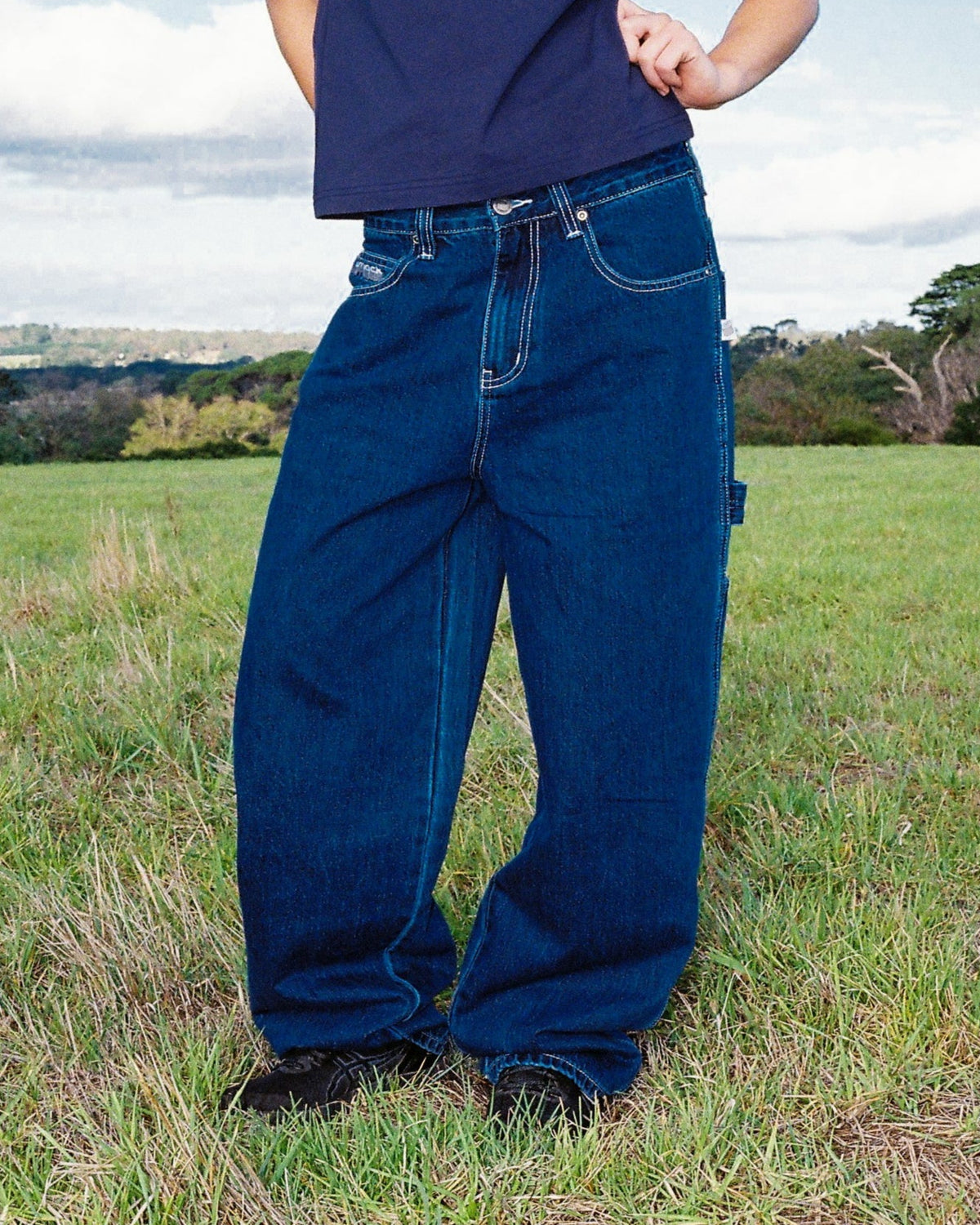 carpenter jeans - rinsed indigo