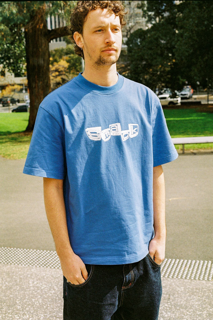 t-shirt television - royal blue