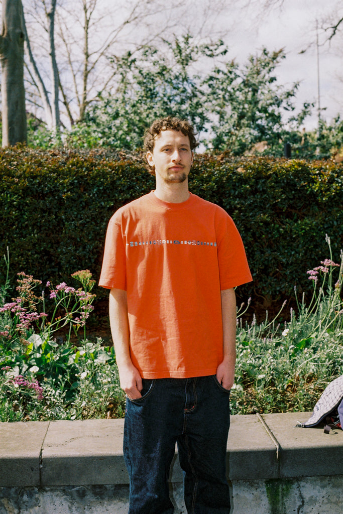 t-shirt pulsar - orange