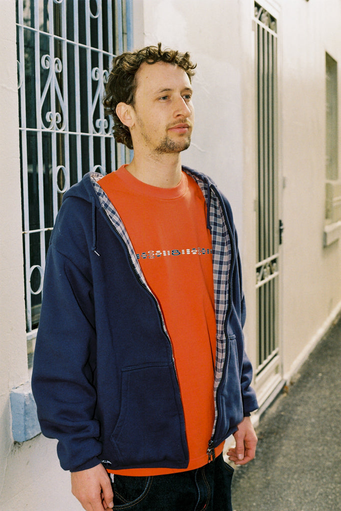 t-shirt pulsar - orange