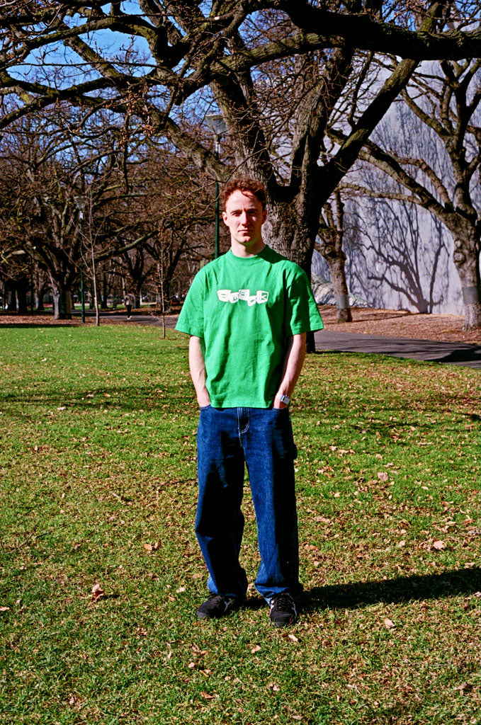 t-shirt television - emerald green