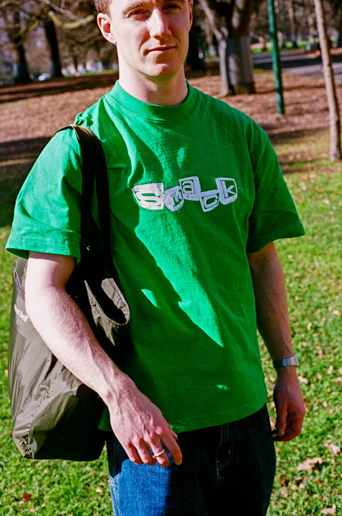 t-shirt television - emerald green