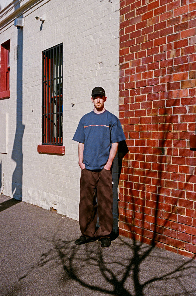 twill pants 13 oz - chocolate brown