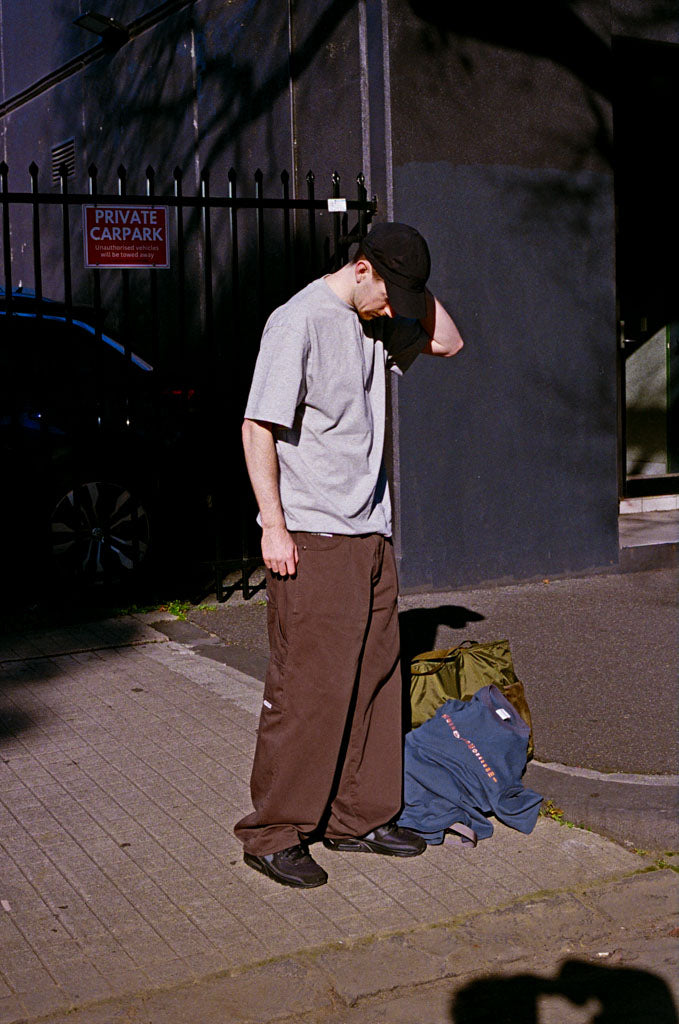 twill pants 13 oz - chocolate brown