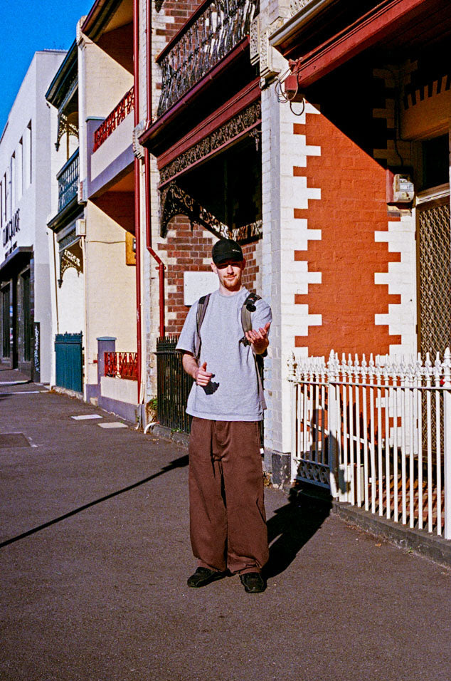 twill pants 13 oz - chocolate brown