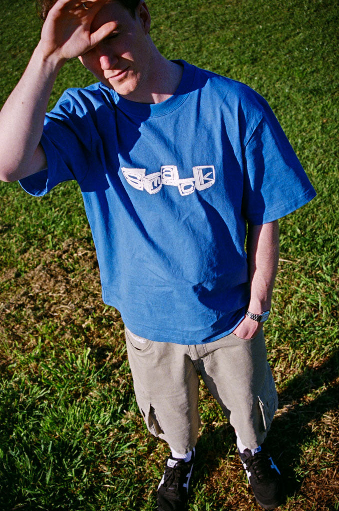 t-shirt television - royal blue