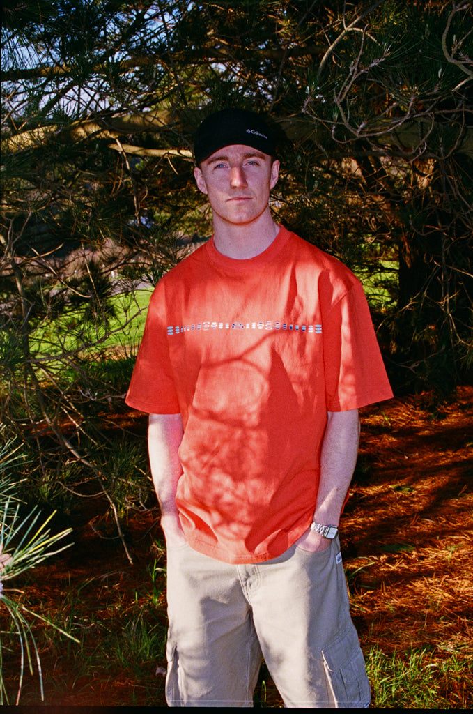 t-shirt pulsar - orange