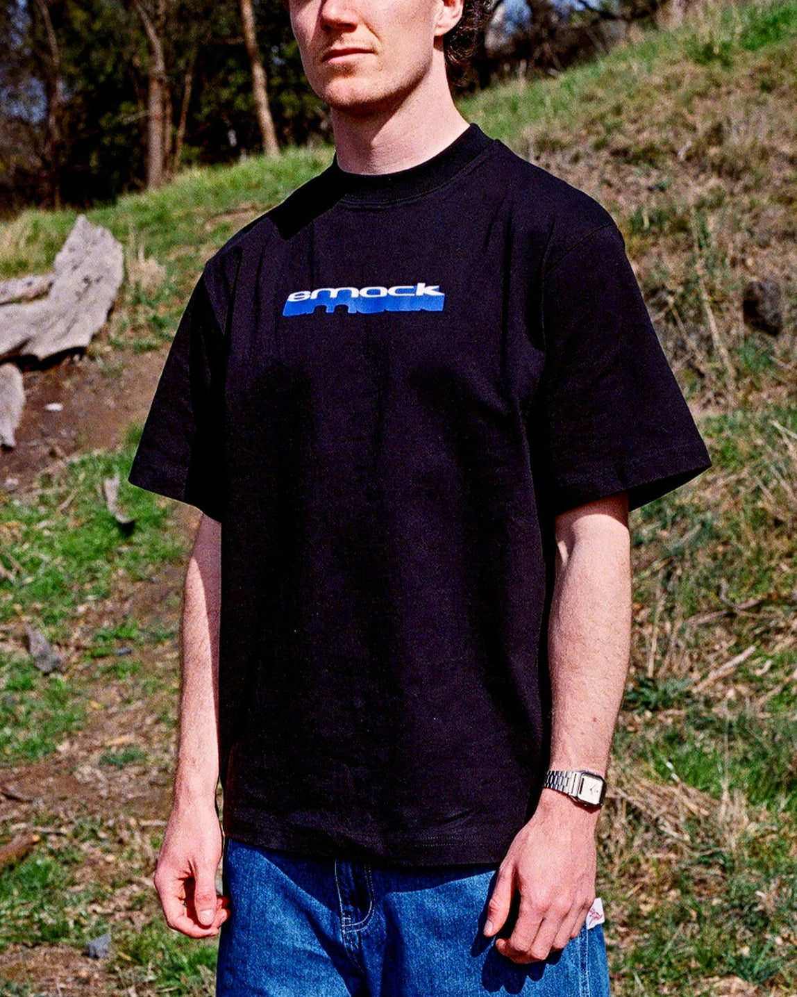 t-shirt sunken - black