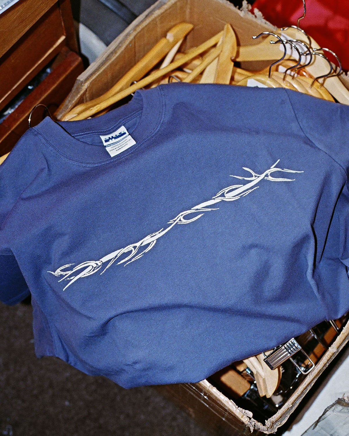 t-shirt fossil - slate blue