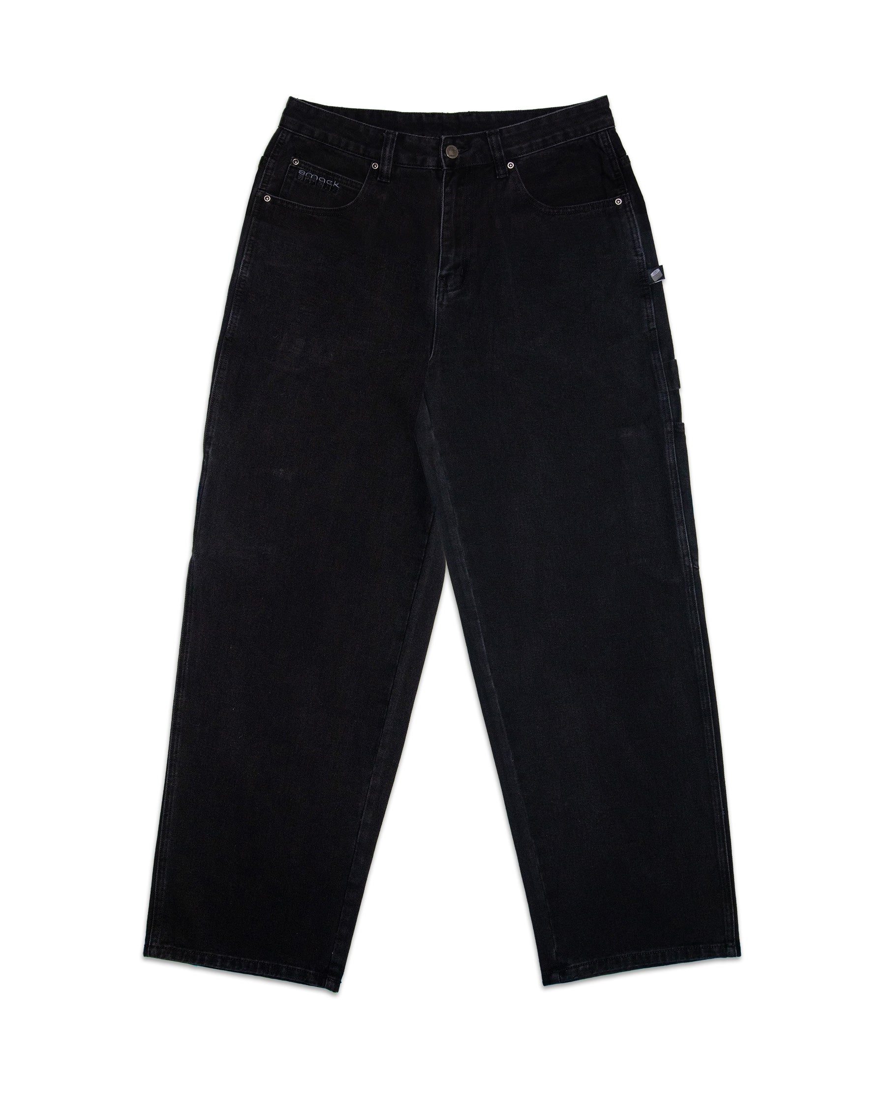 carpenter jeans - black
