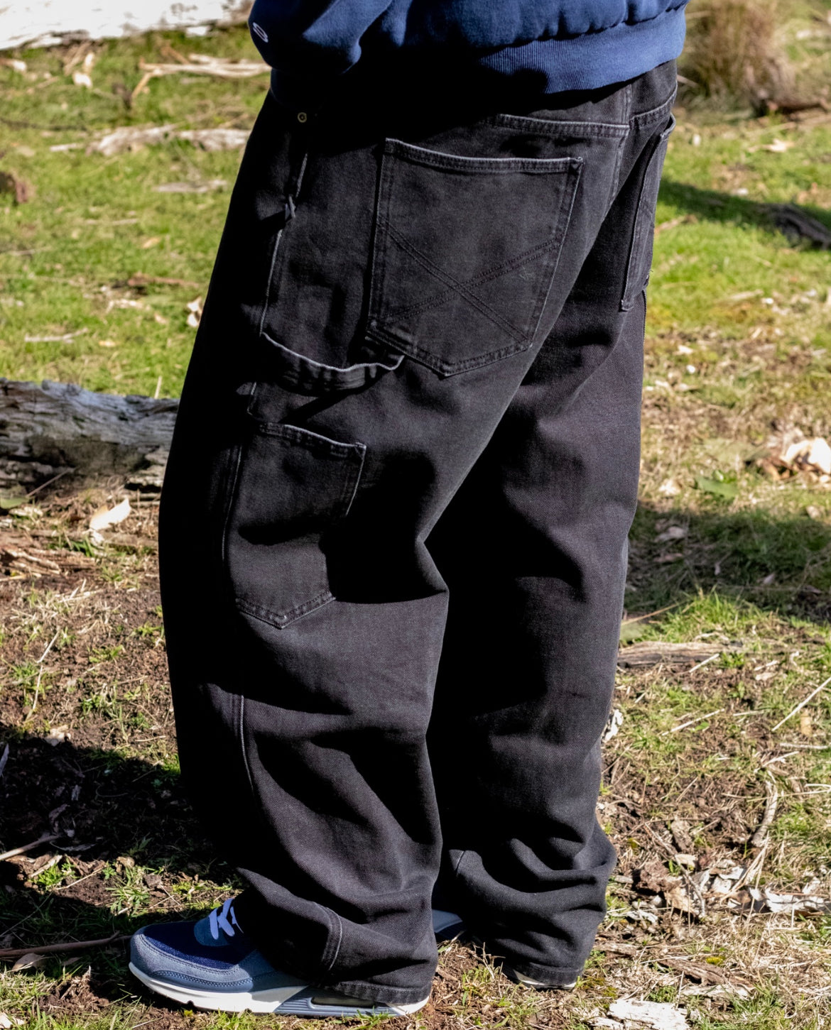 carpenter jeans - washed black