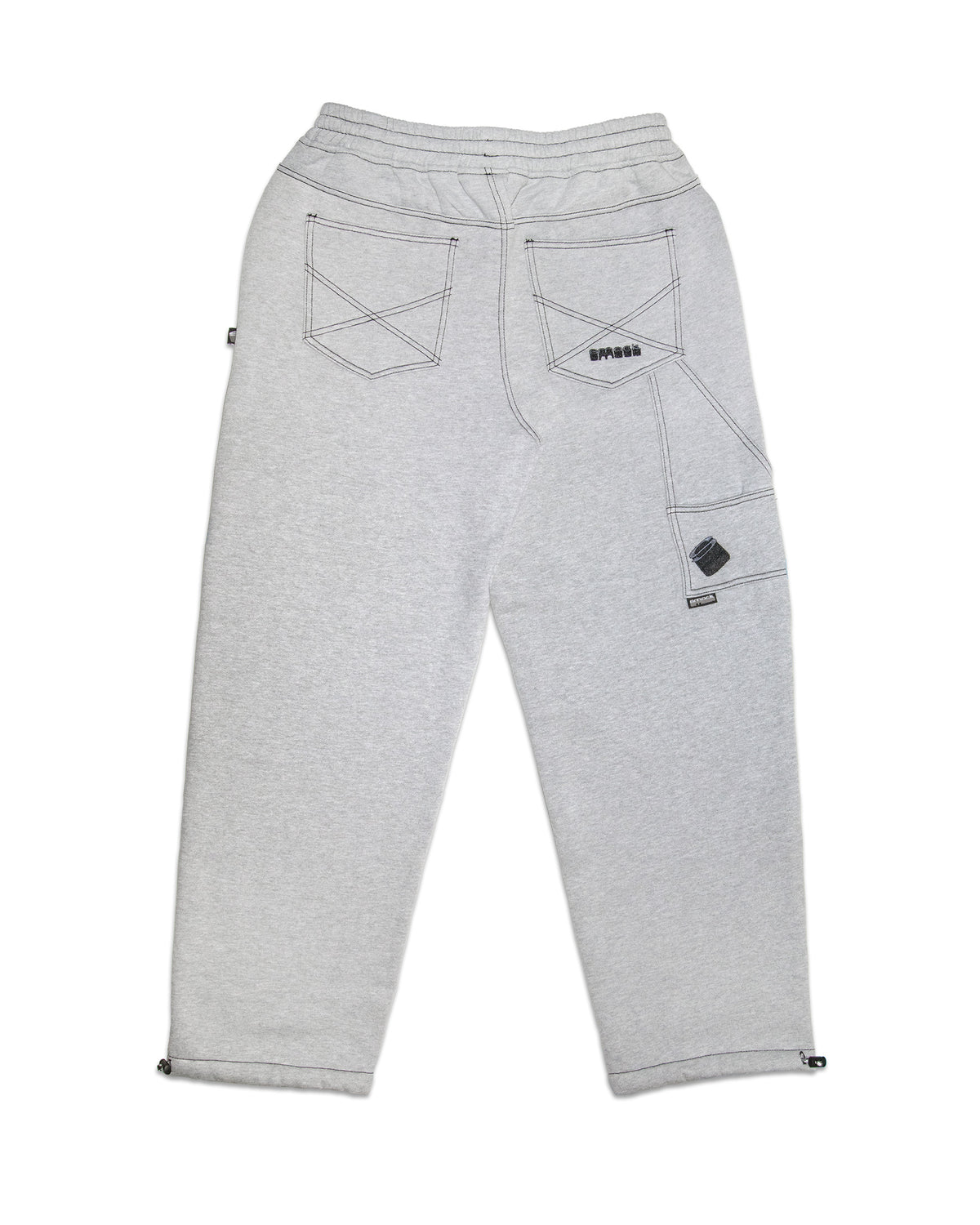 baggy sweatpants - grey