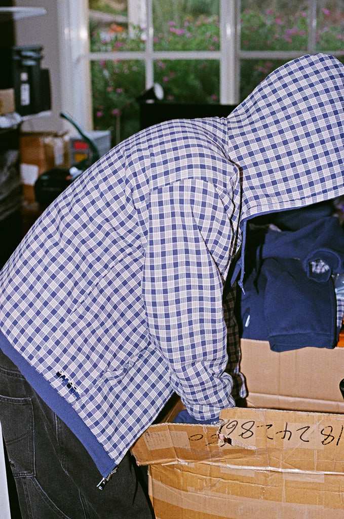 hoodie reversible zip up