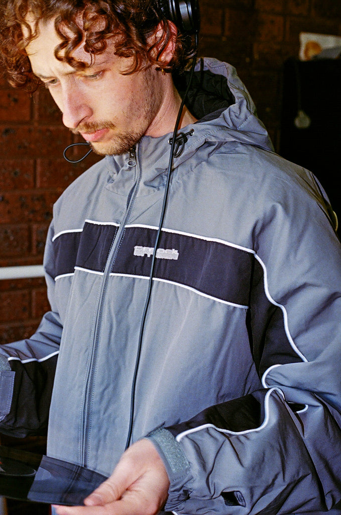 jacket - quilted panel