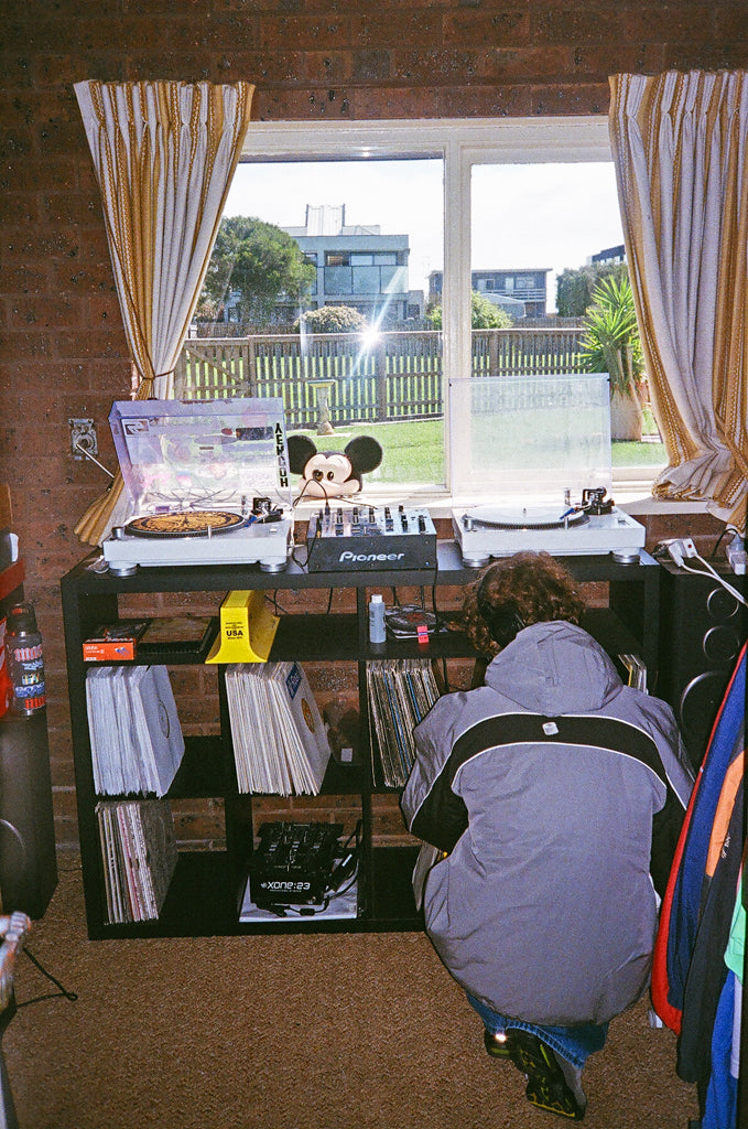 jacket - quilted panel