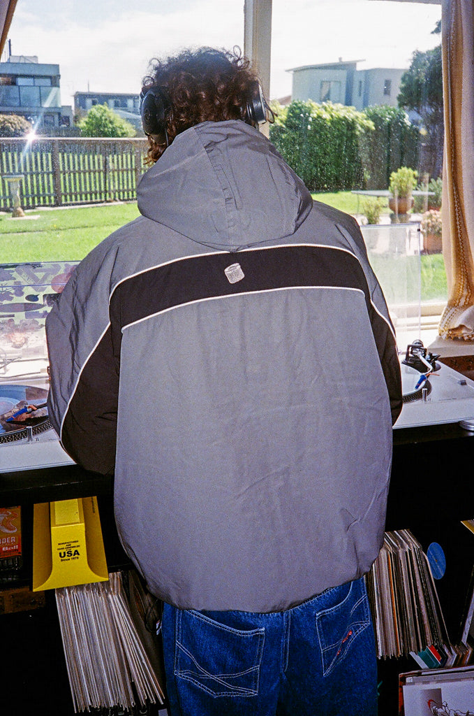 jacket - quilted panel