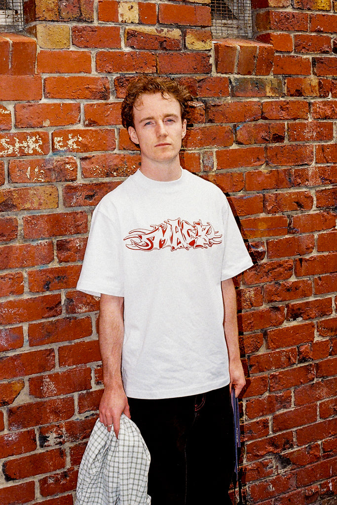 t-shirt castle - white