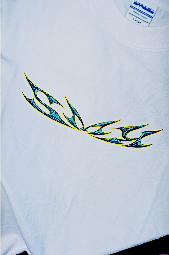 t-shirt smk metal - white