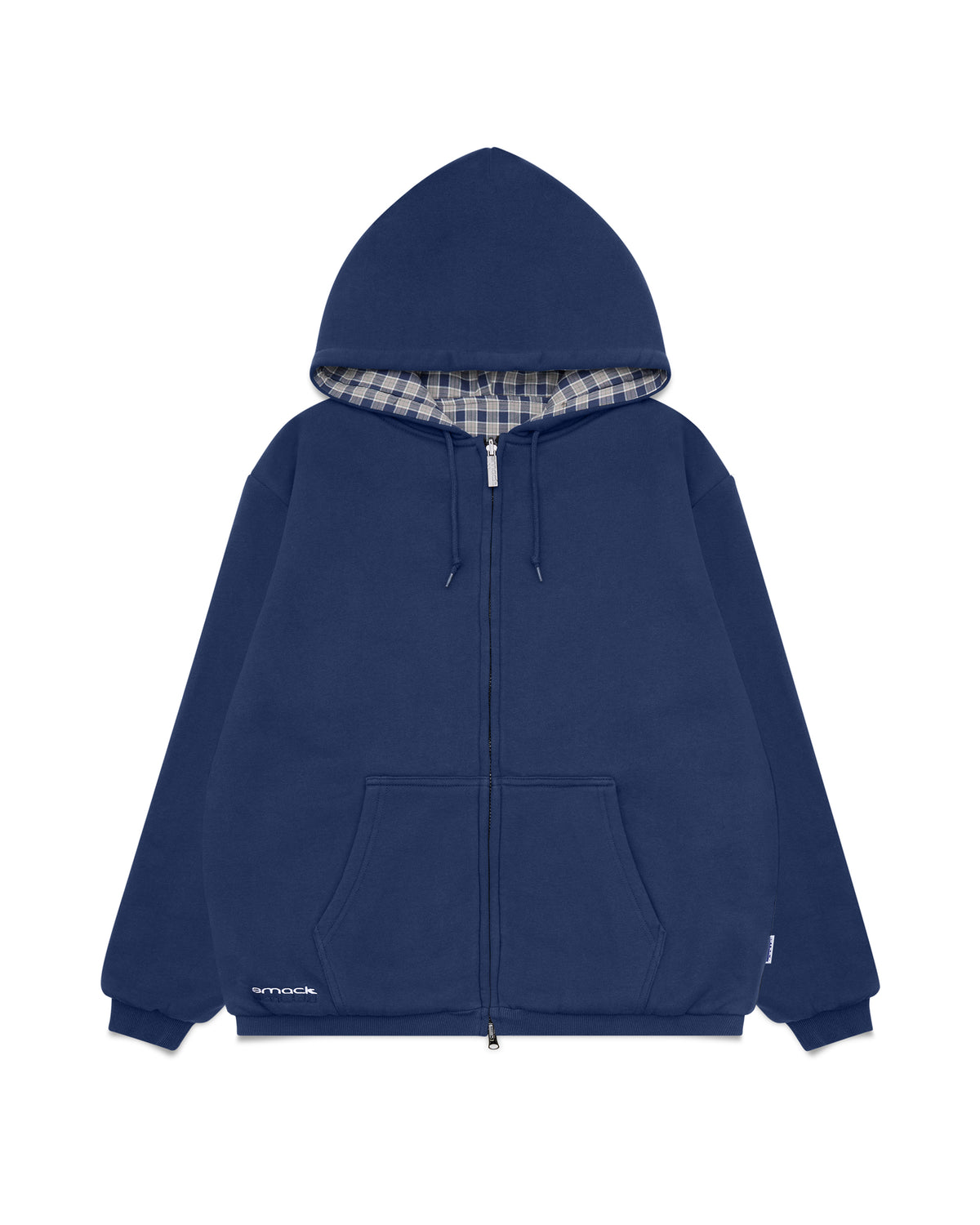 hoodie reversible zip up