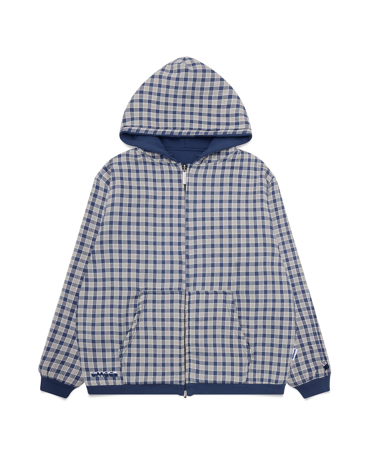 hoodie reversible zip up