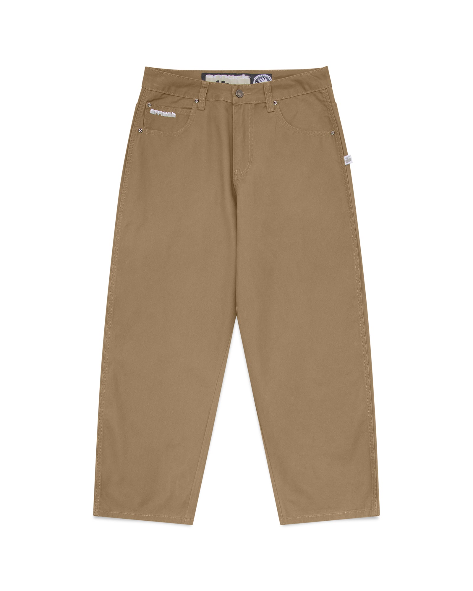 twill pants - caramel