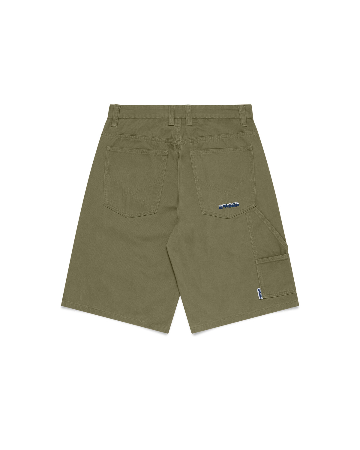 twill shorts - washed army