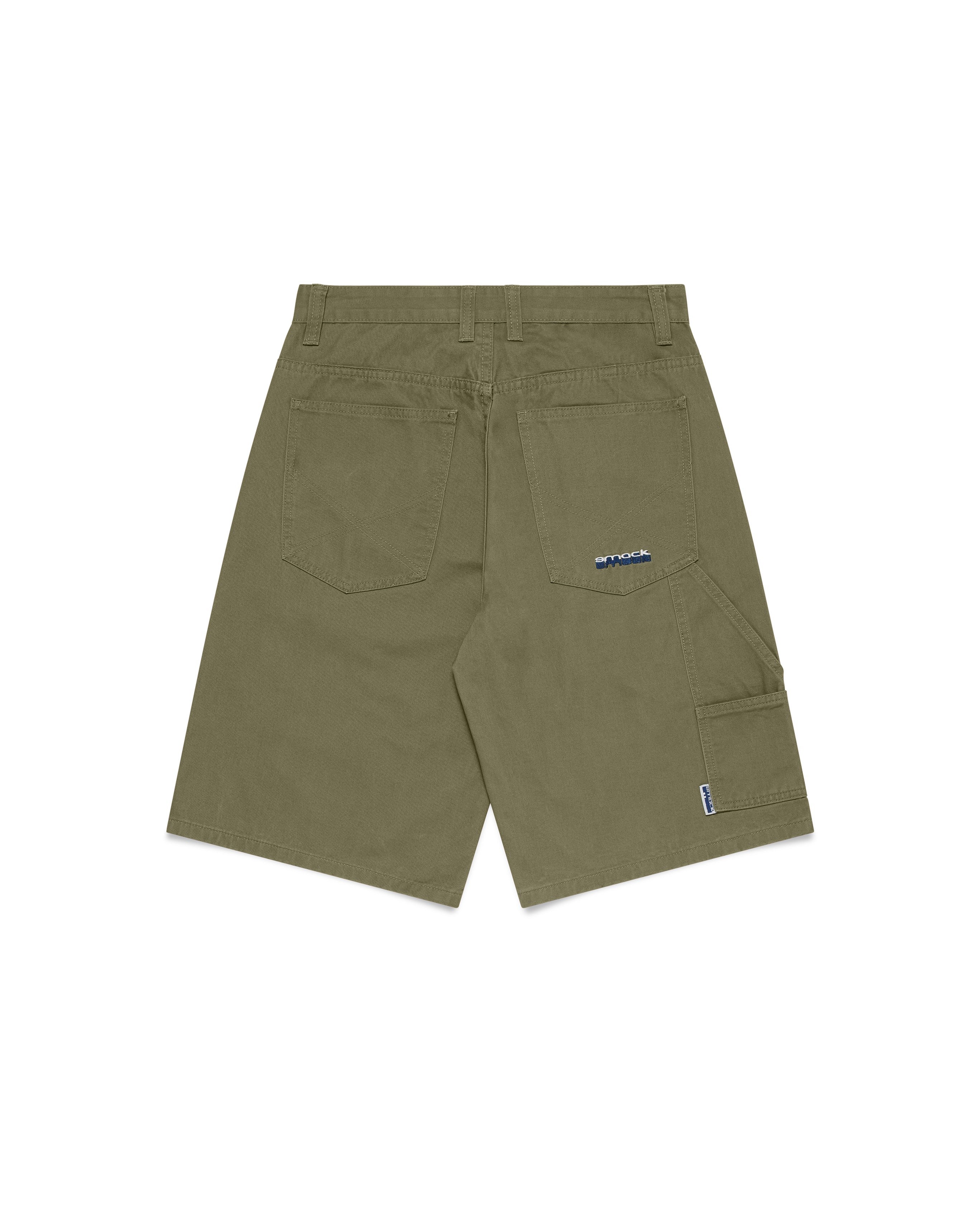 twill shorts - washed army