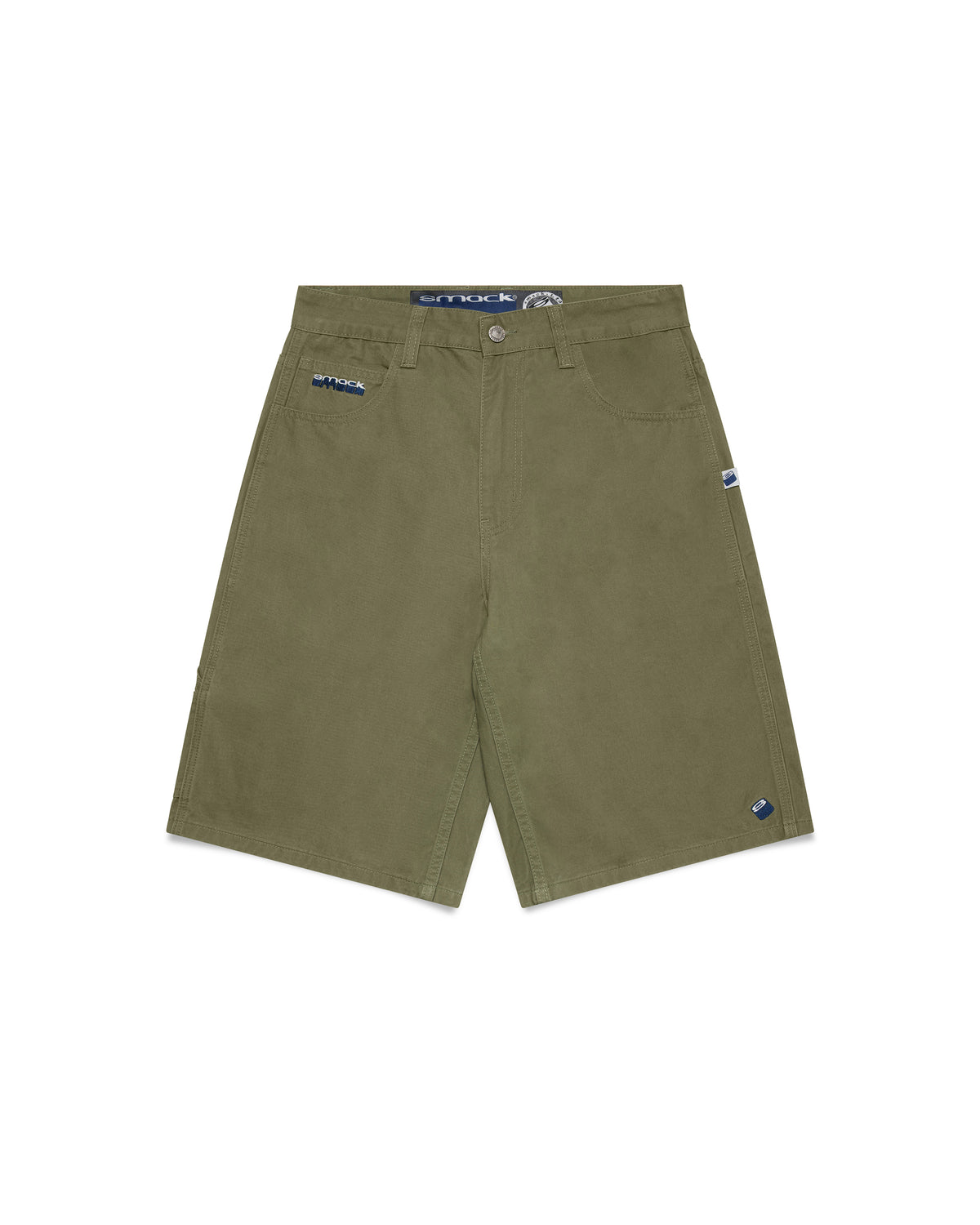 twill shorts - washed army