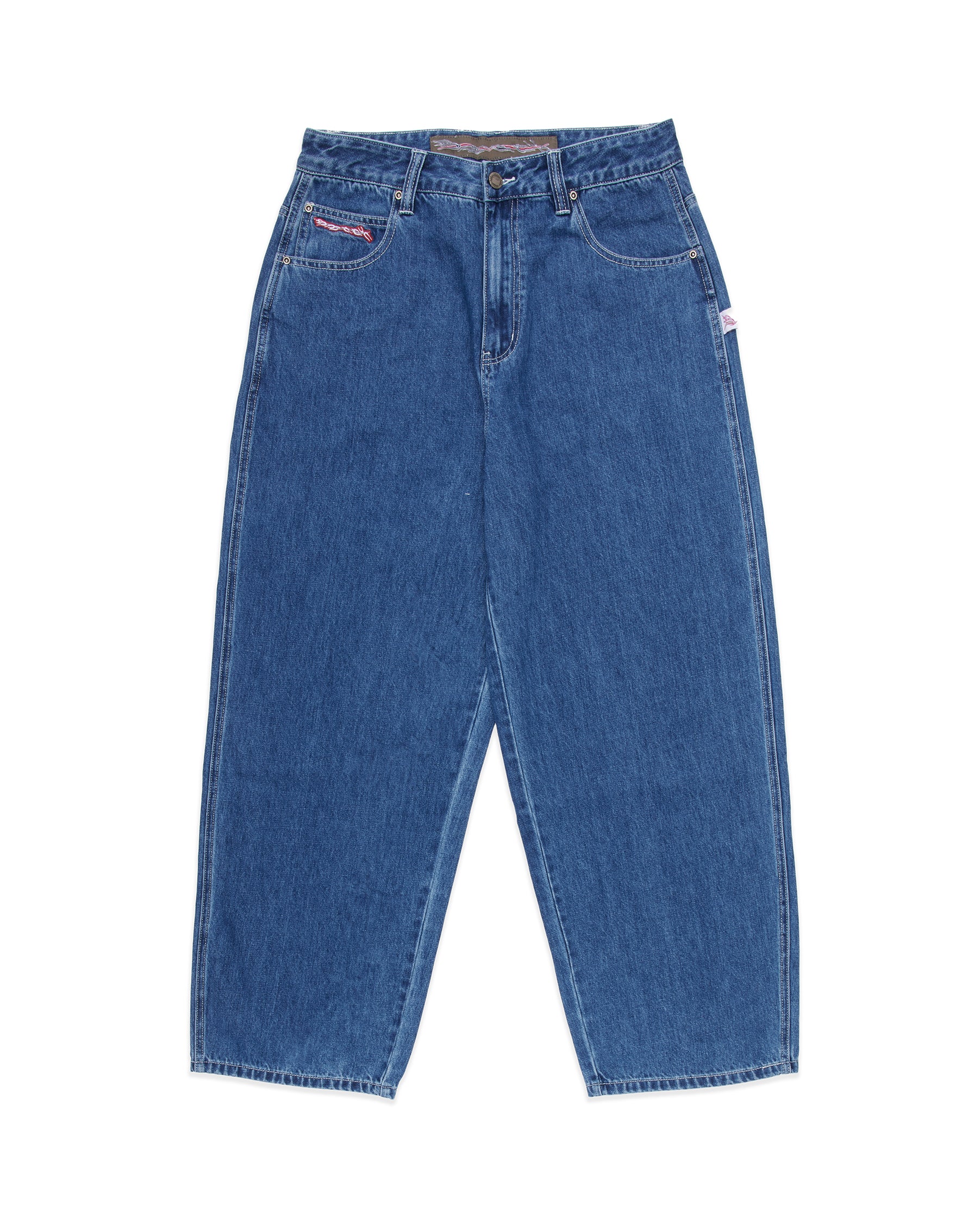denim jeans barbwire - washed indigo