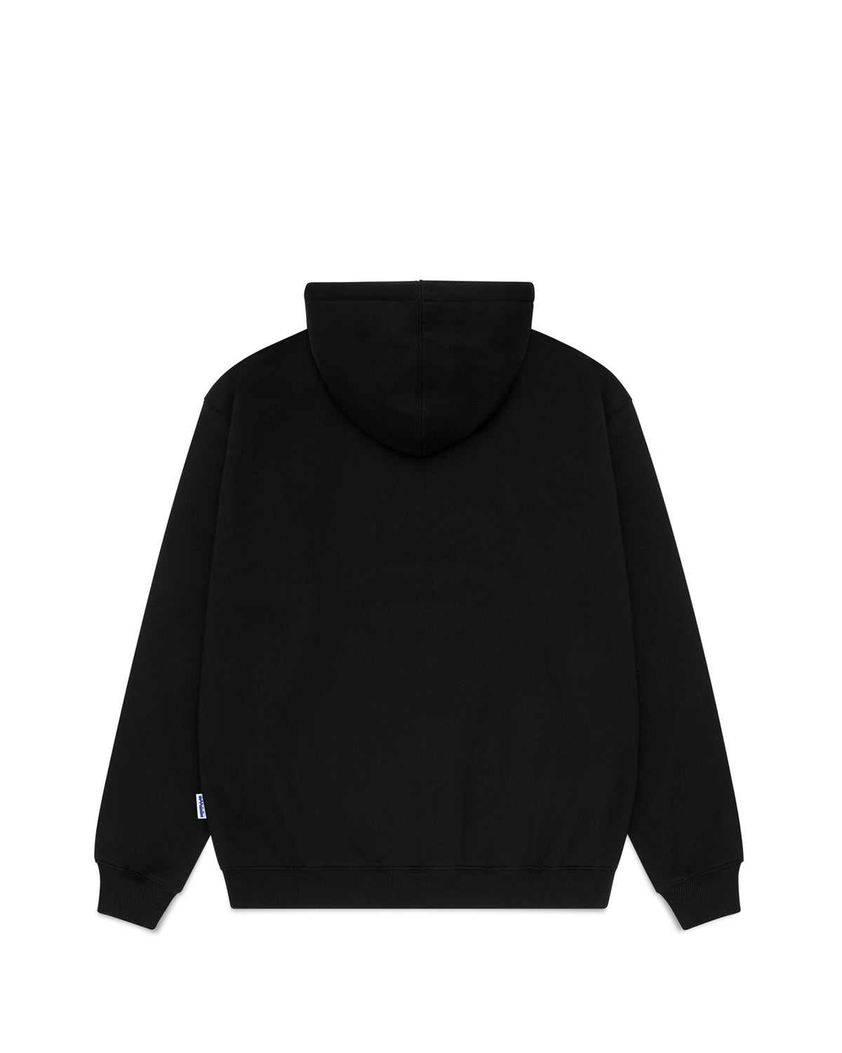 hoodie barbwire - blue + green embroidery