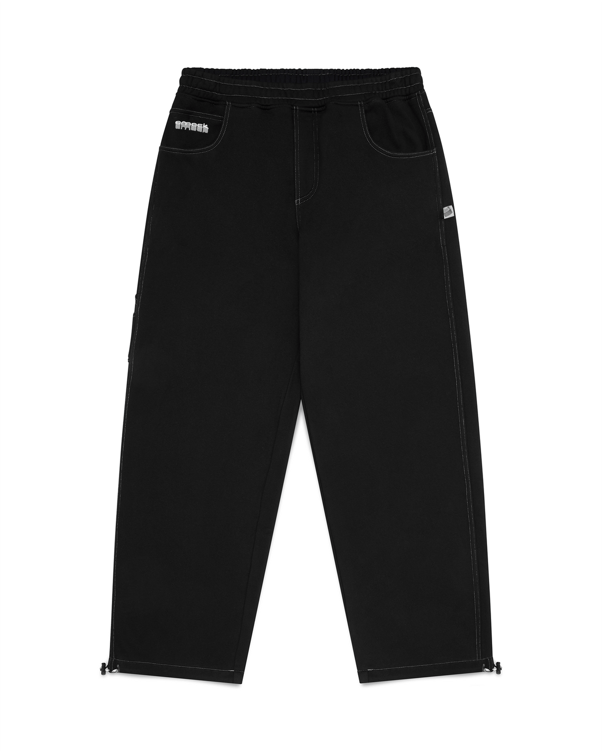 baggy sweatpants - black
