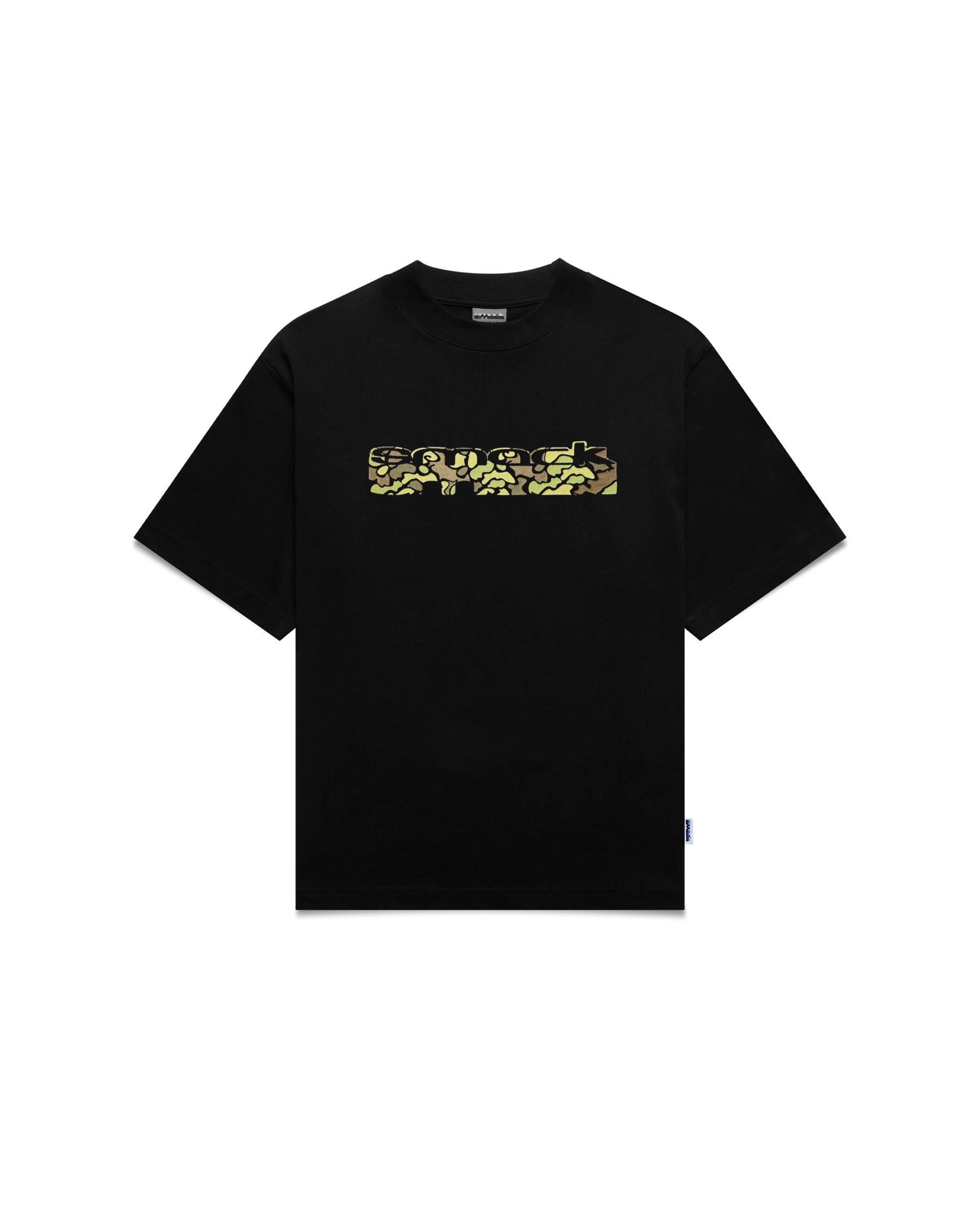 t-shirt camo sunken - black