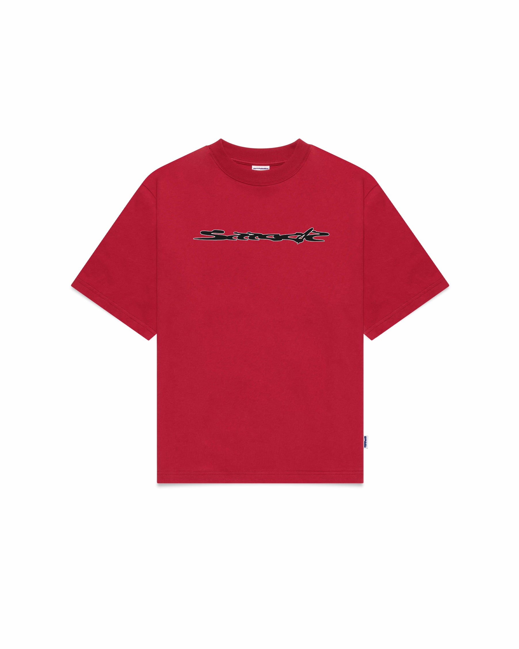 t-shirt shoe box - cardinal red