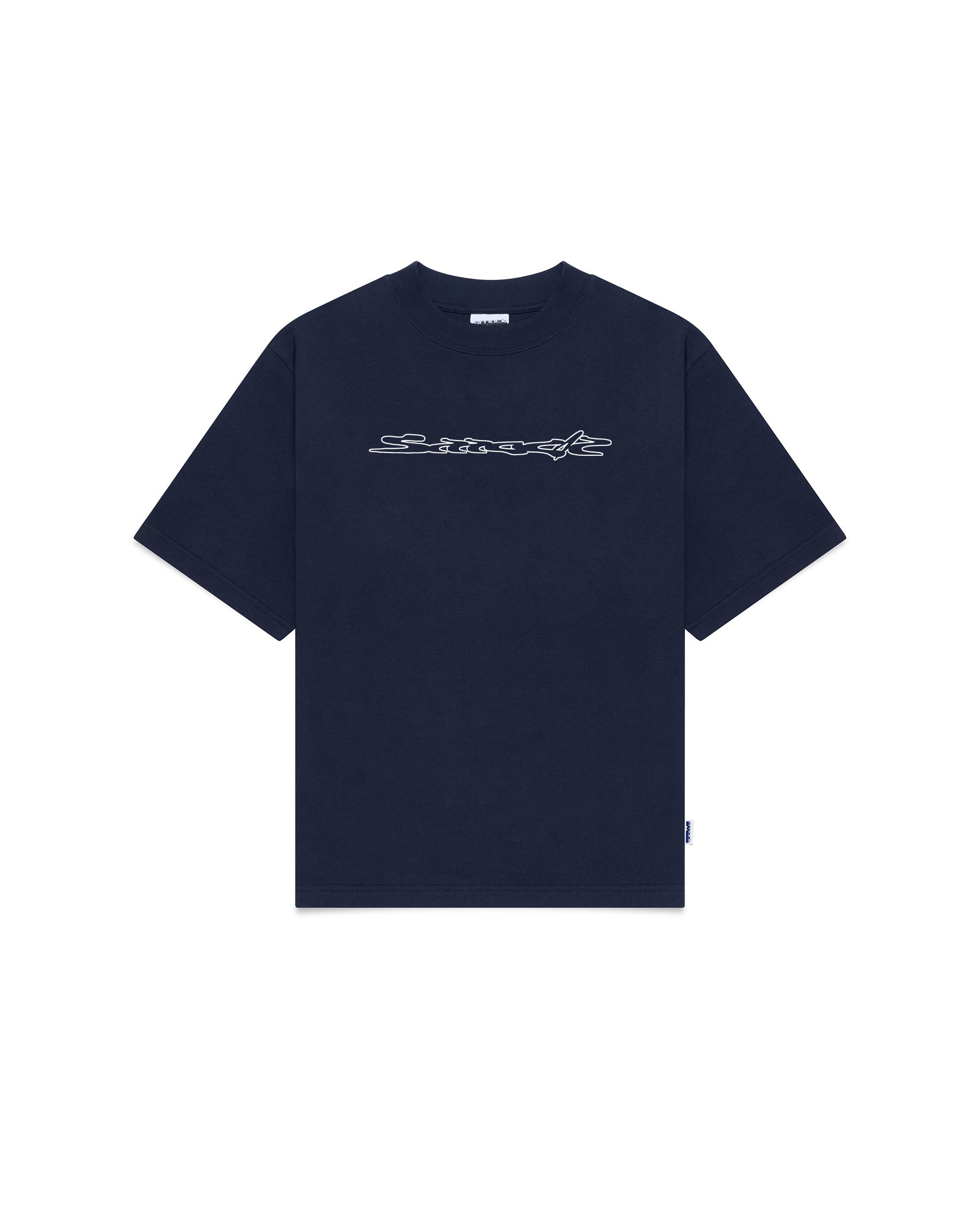 t-shirt shoe box - navy