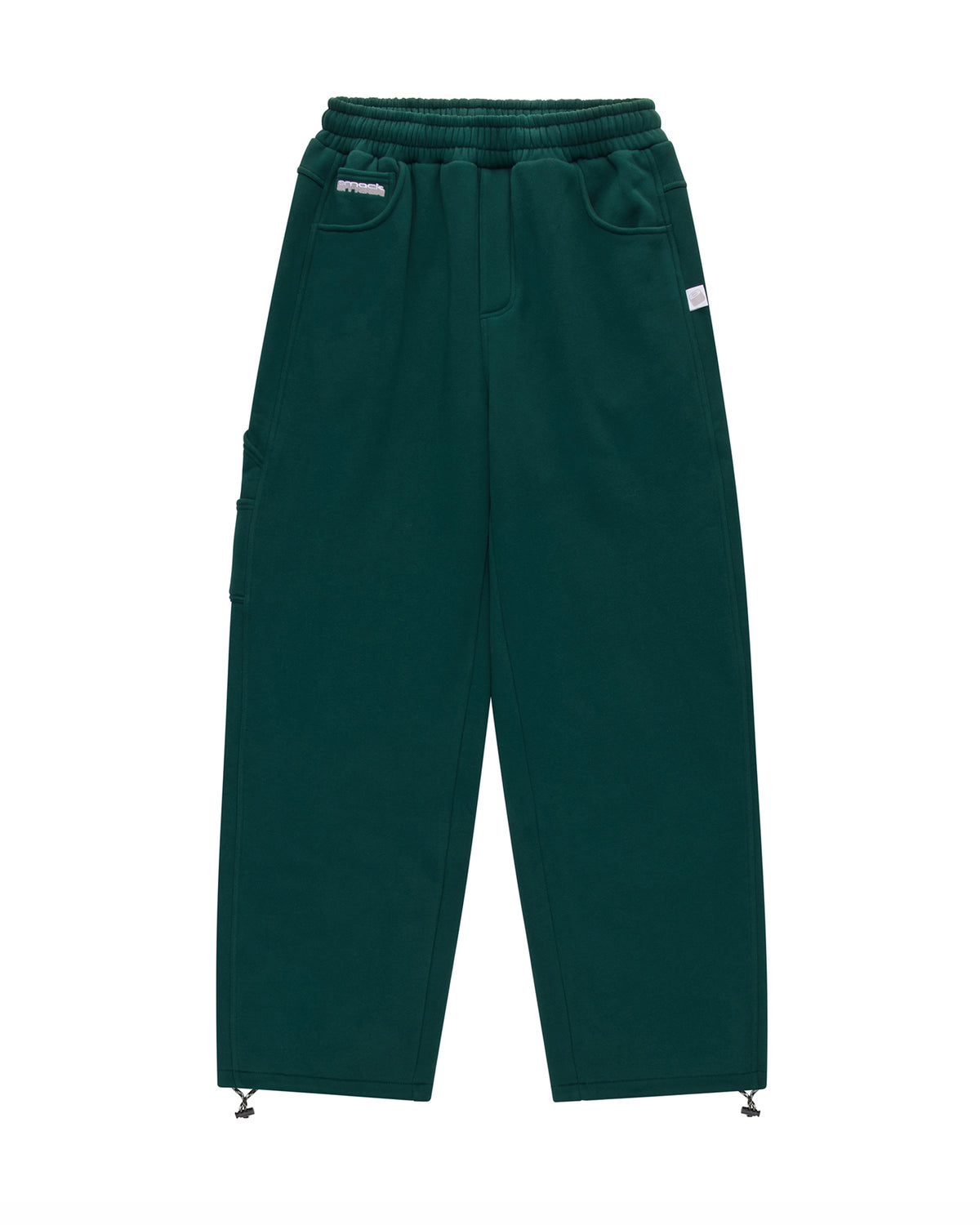 baggy sweatpants - bottle green